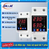 [CHÍNH HÃNG]Bảo vệ mất pha - đứt trung tính - cao áp - thấp áp - 2P 63A