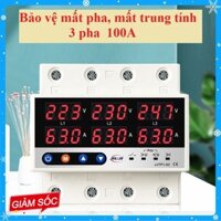 [CHÍNH HÃNG]Bảo vệ mất pha, Bảo vệ điện áp cho nguồn điện 3 pha công suất lớn