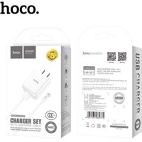 [CHÍNH HÃNG]Bộ  Củ sạc và Dây sạc C49 SET - Micro USB - Linghtning - Type-C Dài 1m