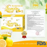 [CHÍNH HÃNG]BỘT TRÀ CHANH HOÀ TAN LEMON HỘP 7 GÓI