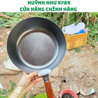 [CHÍNH HÃNG]Chảo thép đáy lồng sâu 28cm ,gia đình sử dụng bếp từ, gas,..chống dính tự nhiên