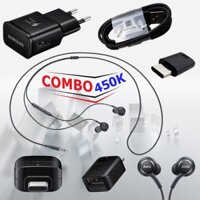 [Chính hãng]Combo bộ sản phẩm cao cấp dành cho Galaxy Note 8 gồm tai nghe AKG, sạc, cable, OTG, đầu chuyển USB type-C