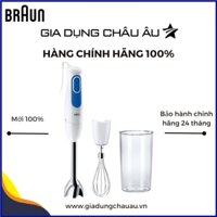 [CHÍNH HÃNG]COMBO Máy xay cầm tay Braun MQ3000 + Smoothie và phụ kiện que cây đánh trứng  Braun- Hàng chính hãng 100%