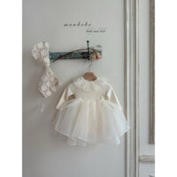 (Chính Hãng)Đầm Voan Tơ Cao Cấp Mùa Hè Monbebe Hàn Quốc