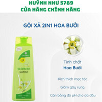[CHÍNH HÃNG]Dầu Gội Hoa Bưởi Thorakao 400ml 2 trong 1 (Gội-Xả) Dưỡng Tóc, Kích Mọc Tóc, Giảm Rụng Tóc