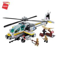 (Chính hãng)Đồ chơi lắp ghép Máy bay: LEGO - QMAN 1719 gồm 280 chi tiết kèm sách hướng dẫn