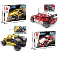 (Chính hãng)Đồ chơi lắp ghép  Xe đua tốc độ:LEGO - QMAN 6001-6002  kèm sách hướng dẫn