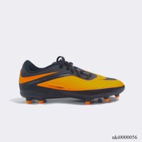 [CHÍNH HÃNG]Giày Thể Thao Nam Bóng Đá Nike JR HYPERVENOM PHELON FG 599062-008, Giầy Nam Đá Bóng Màu Cam Đen - HODU Sport