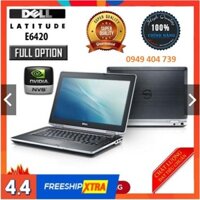 [Chính Hãng]Laptop Dell latitude E6420 Core i5 2520M Ram 4G ổ cứng HDD 320G cực khỏe chơi game,VP,giải trí