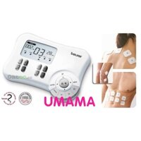 (Chính hãngMáy massage xung điện Beurer EM80, máy xung điện kỹ thuật số 4 kênh và 8 điện cực - UMAMA