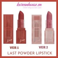 [Chính hãng][Mới] SON THỎI LÌ NHẸ MÔI BBIA LAST POWDER LIPSTICK 3.5g 12 MÀU Phiên bản 1 và Phiên bản 2 ©️