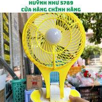 [CHÍNH HÃNG]Quạt sạc tích điện dự phòng đa năng 2 trong 1 - Quạt và Đèn Led JR-5580(giao màu ngẫu nhiên)
