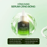 [CHÍNH HÃNG]Serum Căng Bóng Da Nhân Sâm MQSKlN( chính hãng) ginseng repair ampoule 30ml