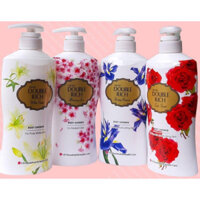 [Chính Hãng]Sữa Tắm Double Rich Chai 800g Thơm Lâu Dưỡng Ẩm Cho Da Mịn Màng Hương Hoa Hồng/Hoa anh Đào/ Hoa Iris/Hoa Ly