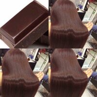 [CHÍNH HÃNG]Thuốc Nhuộm Tóc Màu Nâu Chocolate / Nâu socola [Lên Từ Nền Đen]
