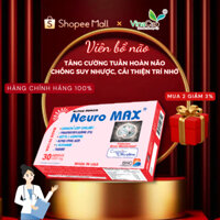 [CHÍNH HÃNG]Viên bổ não Super Power Neuro Max nhập khẩu từ Mỹ - Bổ não, giúp hỗ trợ phục hồi chức năng não