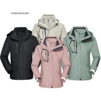 Chính Thống Trượt Tuyết Mặc Nữ Mùa Đông Ấm Áp Áo Khoác Trượt Tuyết Bộ Chống Thấm Nước Chống Gió 3 Trong 1 Áo Khoác Boutique