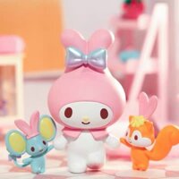 ❤Chính Thức Chính Thức Xác Thực❤Toptoy sanrio sanrio Warm Tie Ear Series Hộp bí ẩn Quà tặng búp bê