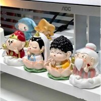 Chính thức vui mừng tiểu tiên phiên bản Q thần tài Quan Âm Phật tổ quốc Triều Phong bàn việc xe tải công tử