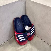 [chinh.hang] Dép adidas MU/Bayern màu đỏ đen