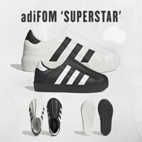 [CHINH.HANG] GIÀY CAO SU ADIDAS ADIFOM CORE Đen/Trắng/Kem/Trắng Navy