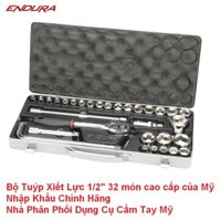 [ChínhHãng]Bộ tuýp xiết lực 1/2" 32 món nhập khẩu chính hãng Mỹ Endura E1236