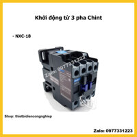 Chint Contactor Khởi động từ 3 pha 18A NXC-18 (hàng chính hãng)