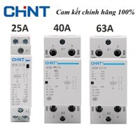 CHINT NCH8-25A/40A/63A- khởi động từ 1 pha CHINT NCH8-25/20 NCH8-40/20 NCH8-63/20 25A 40A 63A 220V