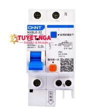 Chint NXBLE-32 Cầu Dao Chống Giật Aptomat 1P+N 20A