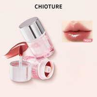 CHIOTURE Son bóng gương nước bóng dưỡng ẩm son môi màu nude nhẹ