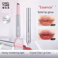 Chioture Son môi nguyên khối ❈ ❈ ❈ ❈ ❈ ❈ Mirror Gloss Lip Glaze Essence Son môi dưỡng ẩm Son môi Phai màu Lip Lines Son môi Trang điểm môi