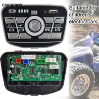 Chip âm nhạc COFORDOS, Bảng điều khiển phát lại âm nhạc Máy nghe nhạc ô tô điện dành cho trẻ em, Bảng điều khiển chính điều khiển trung tâm Điều khiển từ xa Phụ kiện xe đẩy