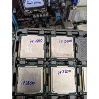 Chip core i7 2600 dùng cho sk1155 như h61, b75, z77, h67...