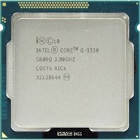 Chíp CPU Intel Core I5 3330 dành cho main H61, H67, B75, H65... tặng keo tản nhiệt, bh 03 tháng.