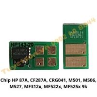 Chip HP 87A, CF287A, CRG041, M501, M506, M527, MF312x, MF522x, MF525x 9k