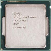 Chíp sử lí CPU INTEL CORE I5 4670. Hàng 2hand.BH 1 tháng.