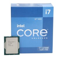 Chíp vi xử lý CPU Intel Core i7-12700K (3.8GHz turbo up to 5.0Ghz, 12 nhân 20 luồng, 25MB Cache, 125W) – Socket Intel LGA 1700/Alder Lake)