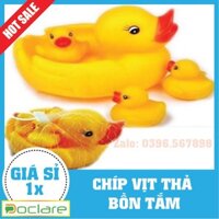 CHIP VỊT THẢ BỒN TẮM CÓ CÒI