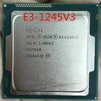 Chip Xeon E3-1245v3 mạnh như i7 4790k