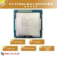 Chíp xử lí CPU Core I3 3240. Hàng đã qua sử dụng. BH 1 tháng.