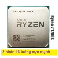 Chip xử lý AMD Ryzen 7 1700X / 8 nhân 16 luồng / 3.4GHz / 20M hàng cũ