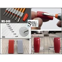 Chisel MS048 tạo lằn kẻ line cho mô hình kèm cán Chisel Precision Engraving Metal Engraving Push Knife