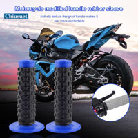 Chiusuet 2 Tay Cầm Xoay Được Cao Su Chống Trơn Trượt Xe Máy 7 / 8-Inch 22mm Tay Cầm Cho