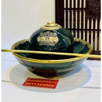 Chivas 21 Xanh Ngọc Bọc Đồng – Tinh hoa Bát Tràng BKCE-001900VN-1427