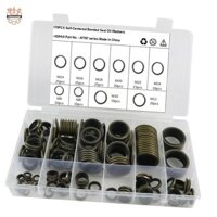 Chiwanji 170 Cái Vòng O Vòng đệm cao su có hộp đựng Vòng kín Các loại cho