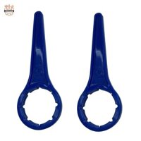 Chiwanji 2 Cái Nắp Dụng Cụ Mở Cờ Lê F / 18L 25L 30L 60L Thùng Nước Xô Trống Xanh Dương