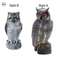 Chiwanji Chim Giả Cú Decoy Chim Cú Giả Cú Decoy Điêu Khắc Cú Decoy Sợ Cho Sân Mái Nhà Đồ Trang Trí