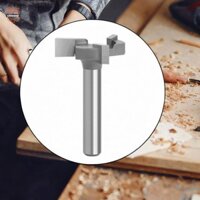 Chiwanji Tấm lướt gió Bề mặt Bộ định tuyến Bit Hình chữ T Tấm phẳng Bộ định tuyến Bit Rabbet Khe cắm Router Bit cho ván ép Tấm nhỏ gọn Chà nhám
