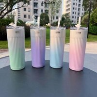 Chloch Chai Nước Nóng Lạnh, Chai Sinh Viên Inox 304 Màu Gradient, Cốc Cách Nhiệt Chống Rò Rỉ 500ml Di Động Văn Phòng Trường Học