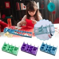 Chloch Quick Tape Dispenser, Đồ dùng học tập văn phòng Gói quà Hộp đựng băng dính, Phụ kiện DIY Nghệ thuật Thủ công Nhựa Máy tính để bàn Băng giữ
